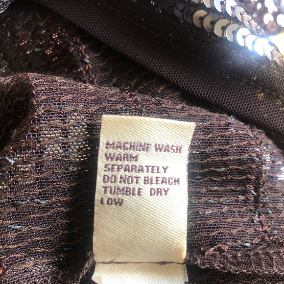 Sequin Racer Back Tank Top - Picture 5 of 6